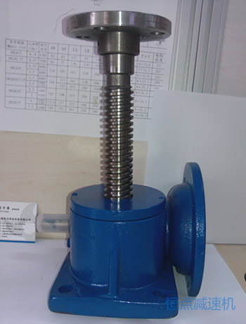 SWLD2.5絲杆升降機背面