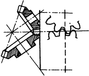 齒輪基本術語錐齒輪、準雙曲面齒輪及其齒輪副