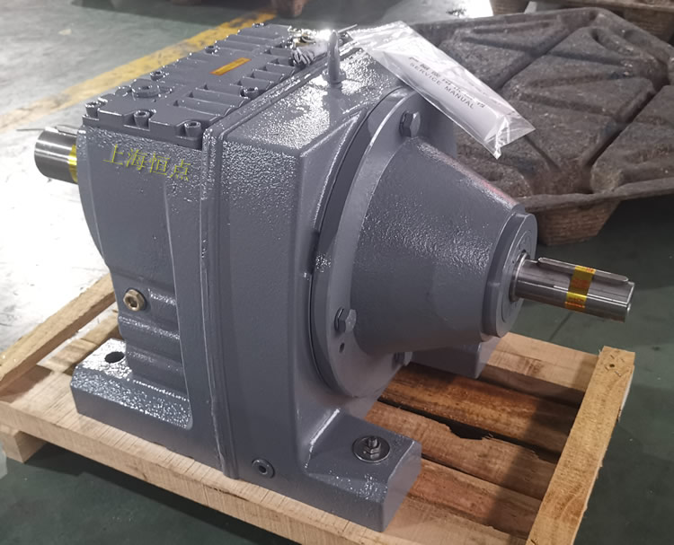 RS107減速機 輸入單軸 輸出單軸 雙軸型 底腳軸伸式安裝-上海恒點