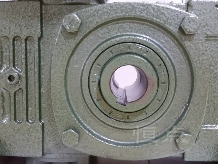 WPWDKT80-20-A減速機 法蘭輸入 通孔輸出 實物圖